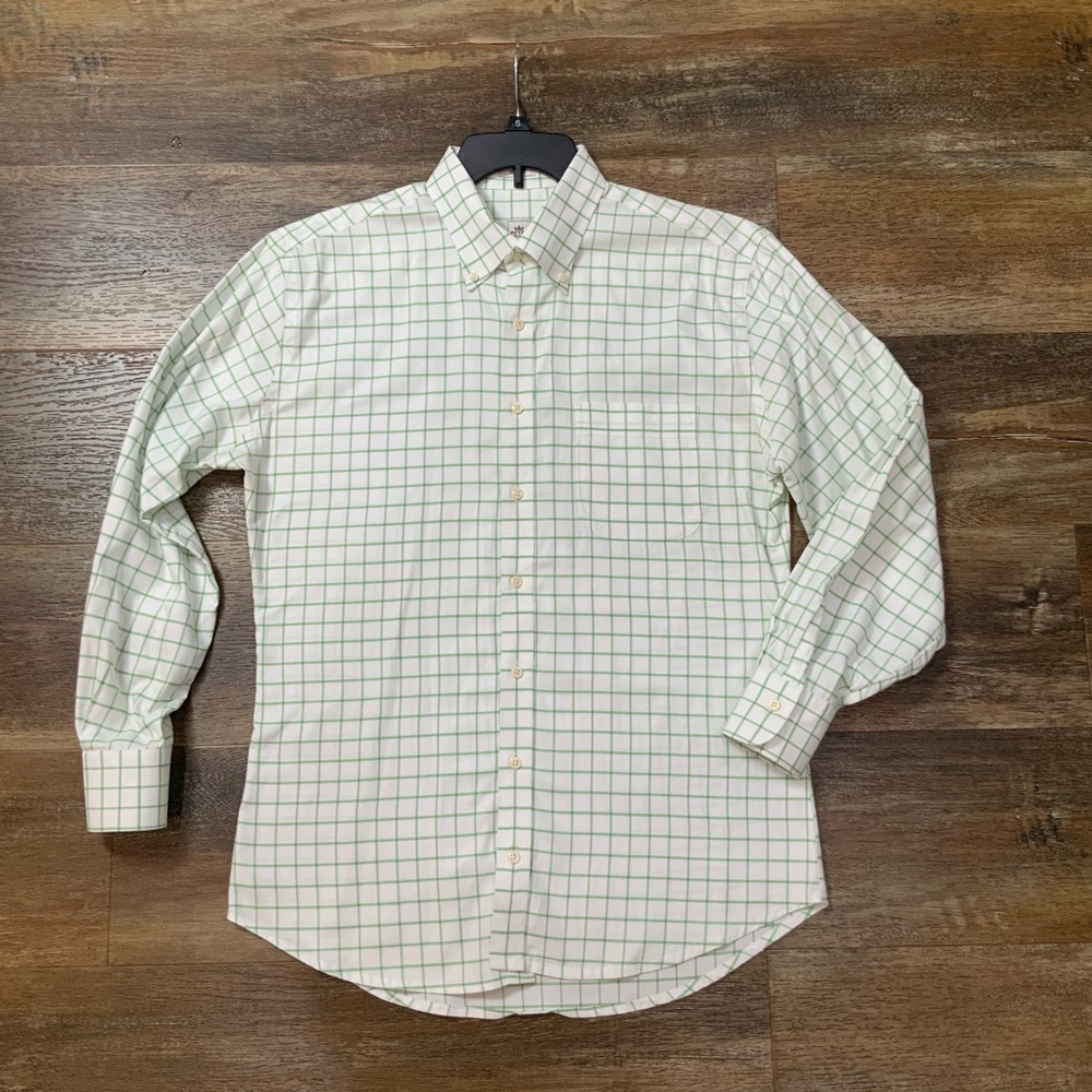 Peter Millar Easy Care 100% Cotton Button Down Shirt Size Large